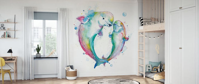 PHOTOWALL / Bubbly Belugas (e329648)