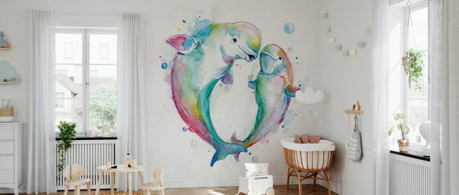 PHOTOWALL / Bubbly Belugas (e329648)