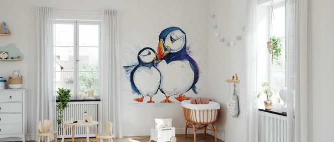 PHOTOWALL / Parading Puffins (e329663)