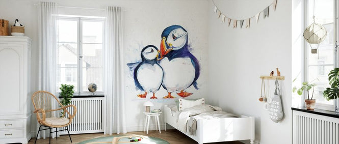 PHOTOWALL / Parading Puffins (e329663)