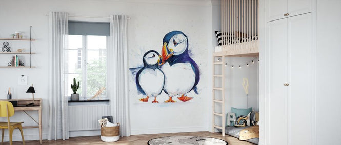 PHOTOWALL / Parading Puffins (e329663)