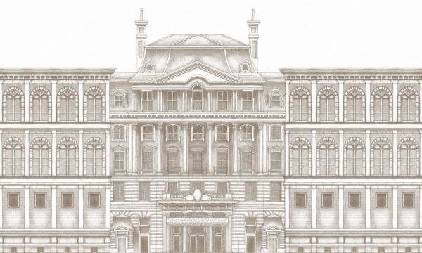 PHOTOWALL / Facade - Sepia (e329751)