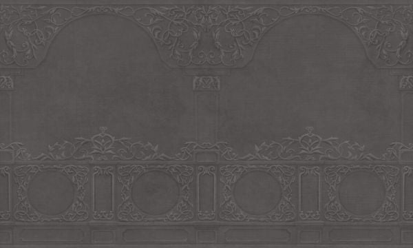 PHOTOWALL / Florence Stucco Decoration - Brown (e329791)