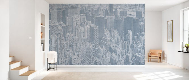 PHOTOWALL / Manhattan View - Blue (e329801)