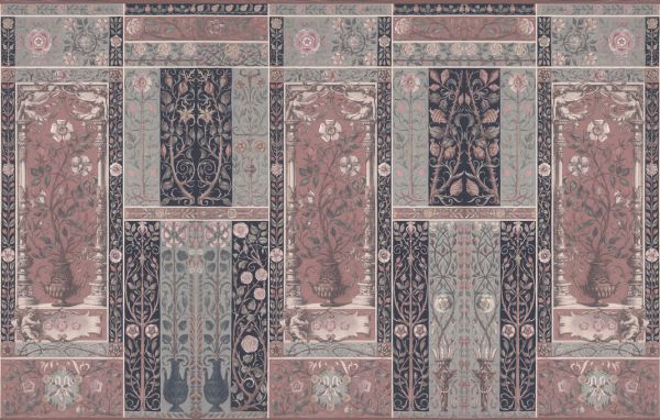 PHOTOWALL / Roses and Angels Patchwork (e329824)