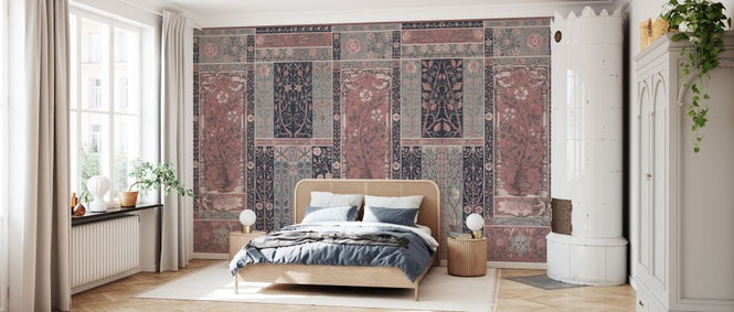 PHOTOWALL / Roses and Angels Patchwork (e329824)