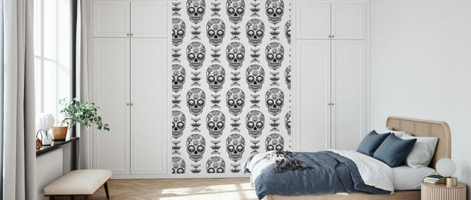 PHOTOWALL / Skull Repeating Pattern (e330053)