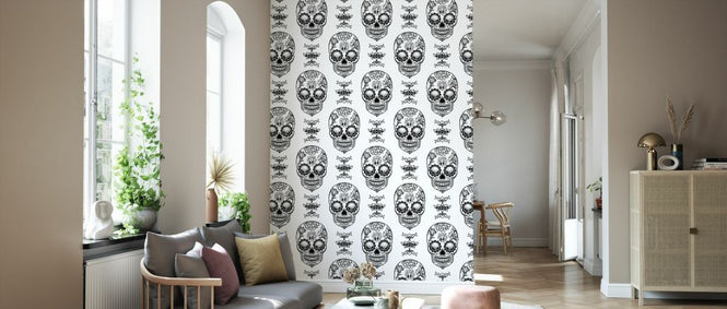 PHOTOWALL / Skull Repeating Pattern (e330053)