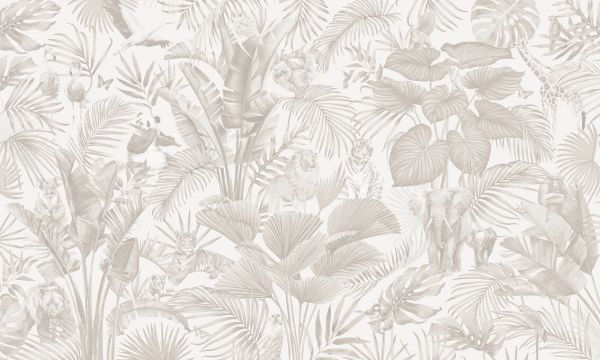 PHOTOWALL / Leo Savanna - Light Sepia (e329880)