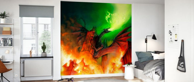 PHOTOWALL / Dragon Destroying Town (e330150)