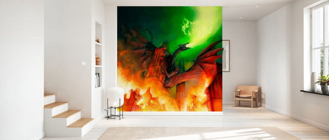 PHOTOWALL / Dragon Destroying Town (e330150)