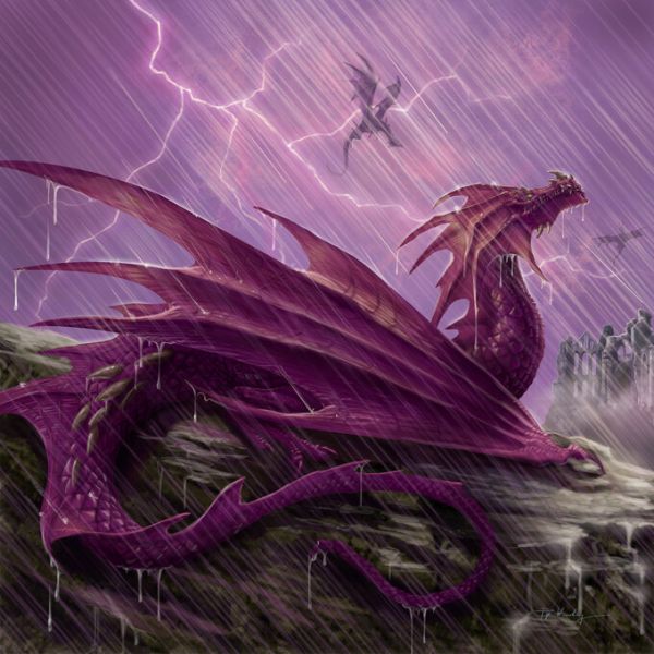 PHOTOWALL / Dragon in a Thunderstorm (e330152)