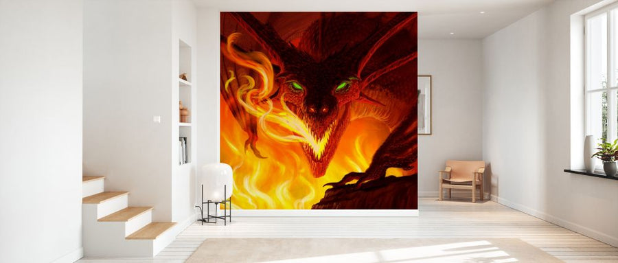 PHOTOWALL / Fire Dragon Glaring (e330154)