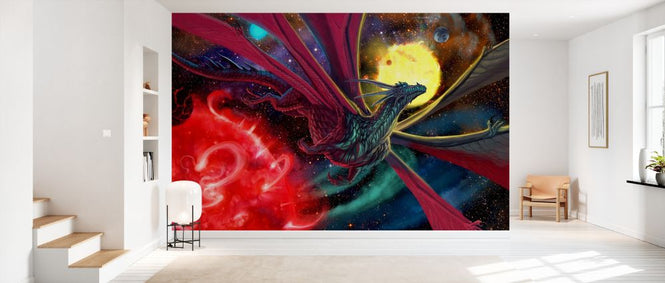 PHOTOWALL / Silver Dragon in Space (e330169)