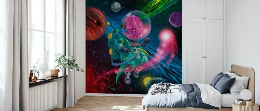 PHOTOWALL / Young Triceratops Astronaut (e330179)