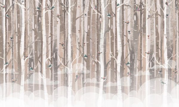 PHOTOWALL / Birds in the Forest II (e329971)