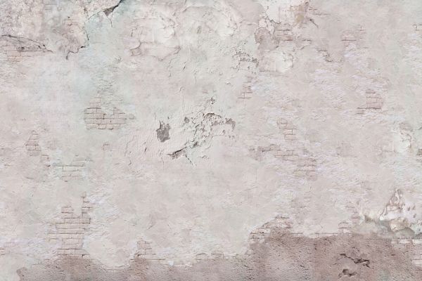 PHOTOWALL / Cracked Rosy Brickwall (e329973)