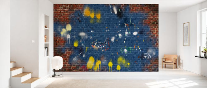 PHOTOWALL / Graffiti Splash Wall (e329988)