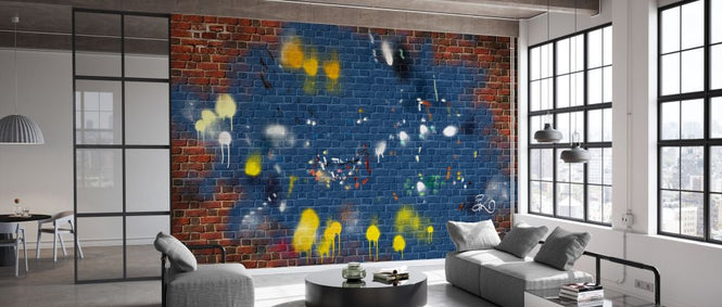 PHOTOWALL / Graffiti Splash Wall (e329988)