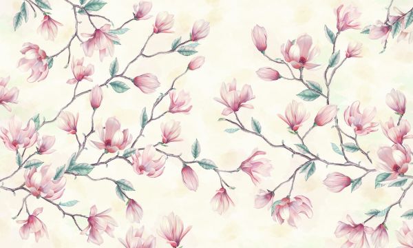 PHOTOWALL / Magnolia Branches (e329997)