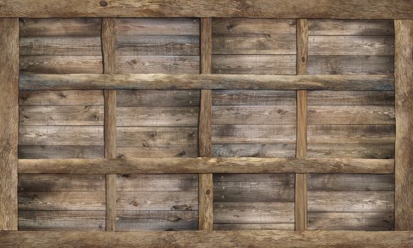 PHOTOWALL / Sealed with Wooden Planks (e330006)