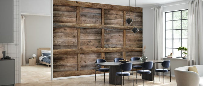 PHOTOWALL / Sealed with Wooden Planks (e330006)