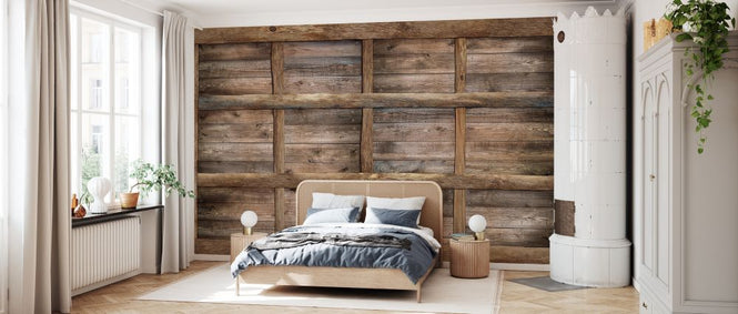 PHOTOWALL / Sealed with Wooden Planks (e330006)