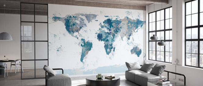 PHOTOWALL / Splash World Map (e330007)