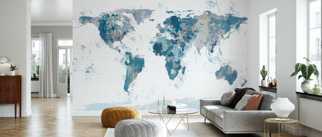PHOTOWALL / Splash World Map (e330007)