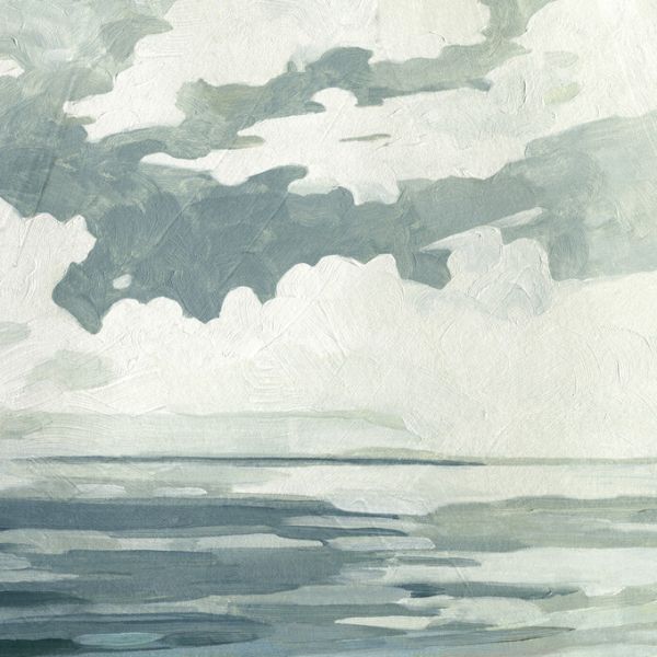 PHOTOWALL / Textured Blue Seascape (e327495)