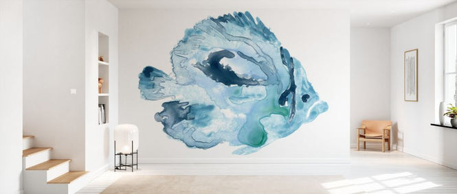 PHOTOWALL / Blue Ocean Fish (e327524)