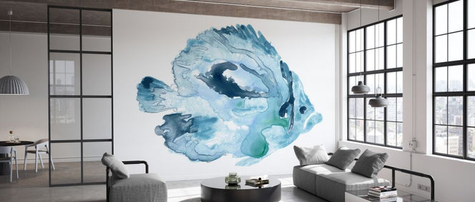 PHOTOWALL / Blue Ocean Fish (e327524)
