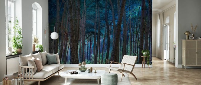 PHOTOWALL / Mystical Night Forrest (e330206)