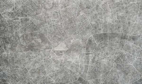 PHOTOWALL / Concrete Wall London City Map (e330246)