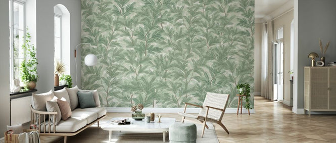 PHOTOWALL / Enclosing Foliage - Green Natur (e330252)
