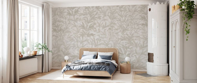 PHOTOWALL / Enclosing Foliage - Sepia Frozen (e330257)