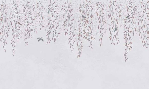 PHOTOWALL / Hanging Around - Gray Pink (e330262)