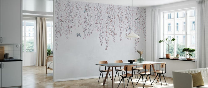 PHOTOWALL / Hanging Around - Gray Pink (e330262)