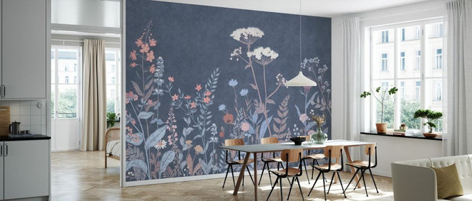 PHOTOWALL / Its Blooming - Dimmed Blue (e330268)