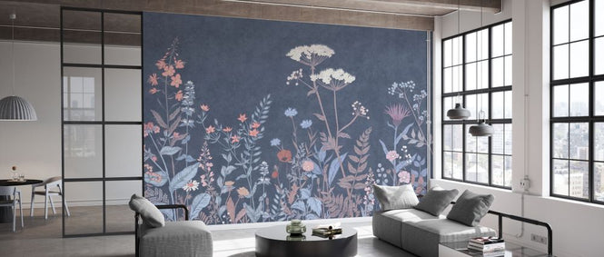 PHOTOWALL / Its Blooming - Dimmed Blue (e330268)