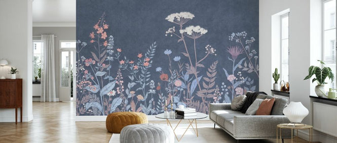 PHOTOWALL / Its Blooming - Dimmed Blue (e330268)