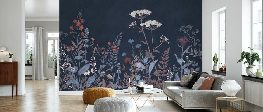 PHOTOWALL / Its Blooming - Navy Blue (e330270)