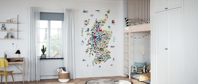 PHOTOWALL / Animal Map - Scotland (e330431)