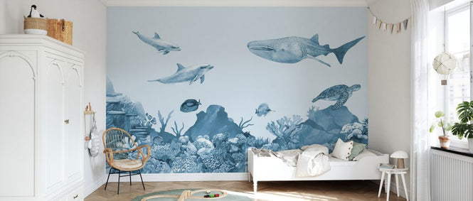 PHOTOWALL / Underwater Friends - Blue (e330476)