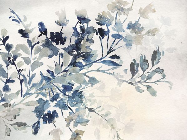 PHOTOWALL / Blue Botanicals (e330836)