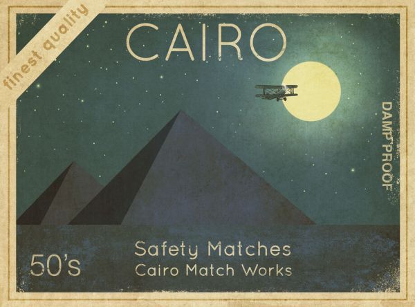 PHOTOWALL / Cairo Safety Matches (e330740)