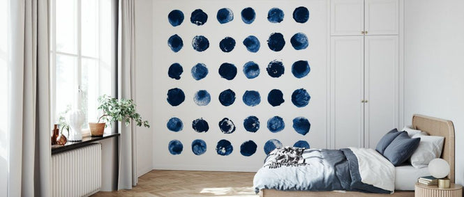 PHOTOWALL / Markmaking Blue Sq (e330918)
