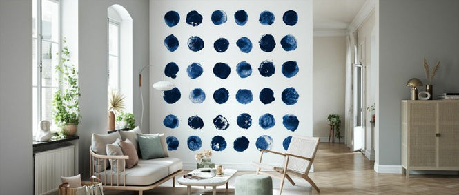 PHOTOWALL / Markmaking Blue Sq (e330918)