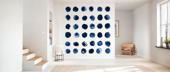 PHOTOWALL / Markmaking Blue Sq (e330918)