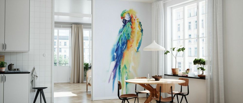 PHOTOWALL / Colorful Parrots II (e330924) | 輸入壁紙専門店